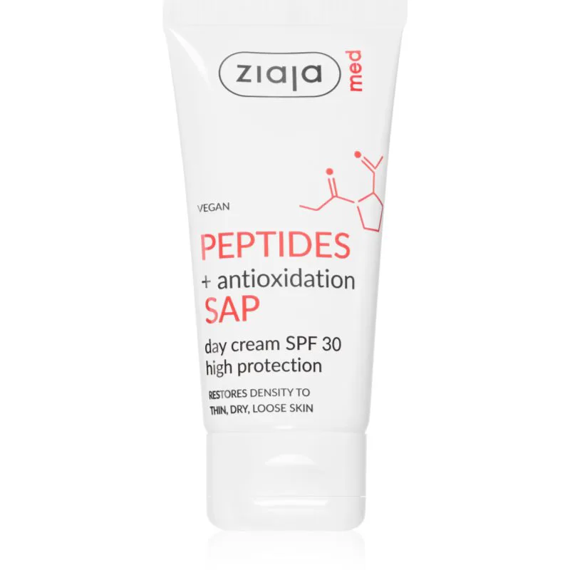 Ziaja Med Peptides ενυδατική κρέμα SPF 30 50 ml