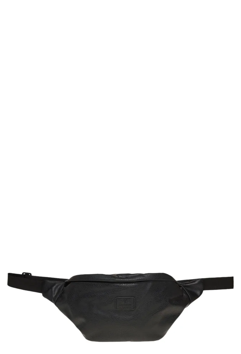 Τσαντάκι Μέσης Funky Buddha Eco-leather FBM010-001-10-BLACK Ανδρικό