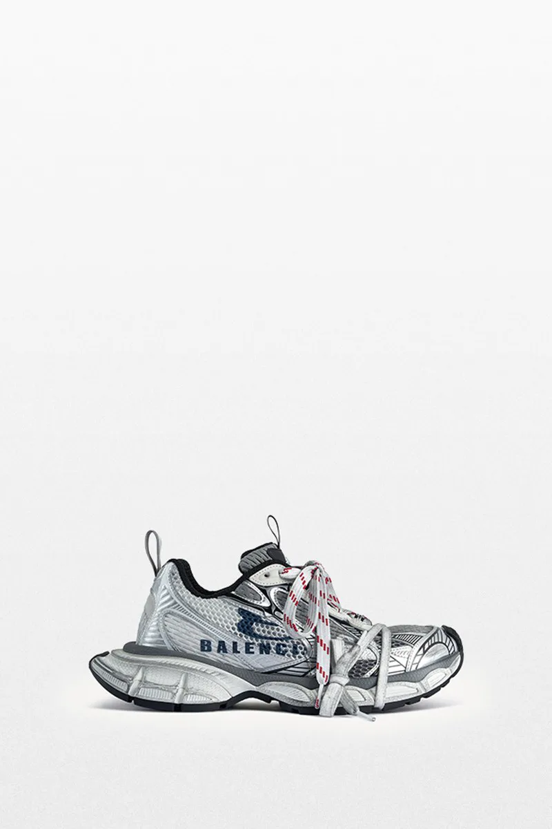 BALENCIAGA Ανδρικό Λευκό 3XL Split Logo Sneaker