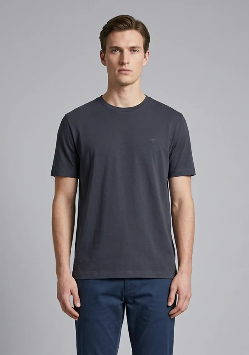 Fynch Hatton Μπλούζα Sanforized - 1613 1900 685 Navy