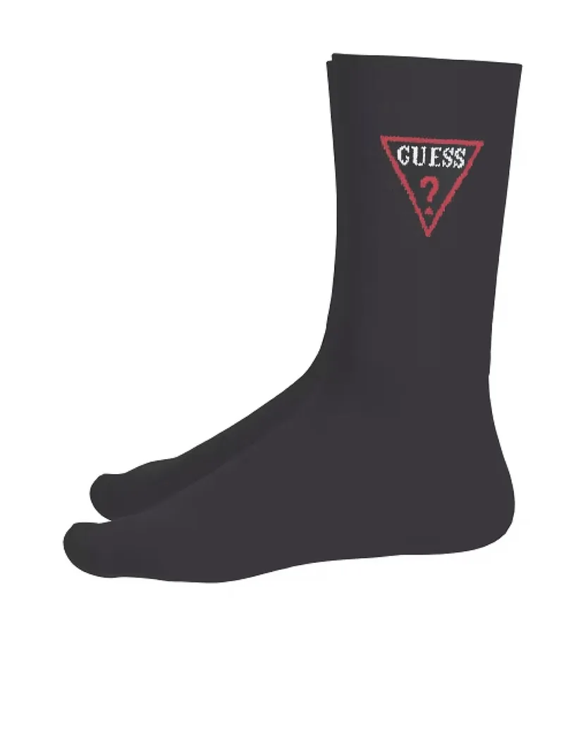 Unisex βαμβακερή ριπ κάλτσα Guess