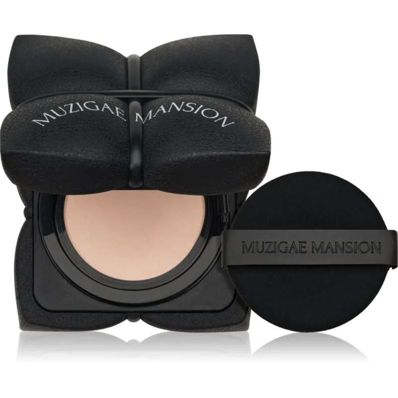 MUZIGAE MANSION Sleek Matt Cushion μακράς διαρκείας μεικ απ σε σφουγγαράκι SPF 50+ για τέλεια εμφάνιση απόχρωση N21 15 γρ