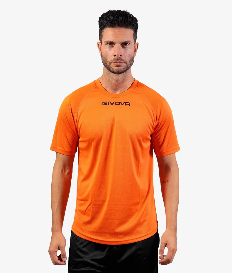 Dry-Fit T-Shirt GIVOVA MAC01-0001 Πορτοκαλί