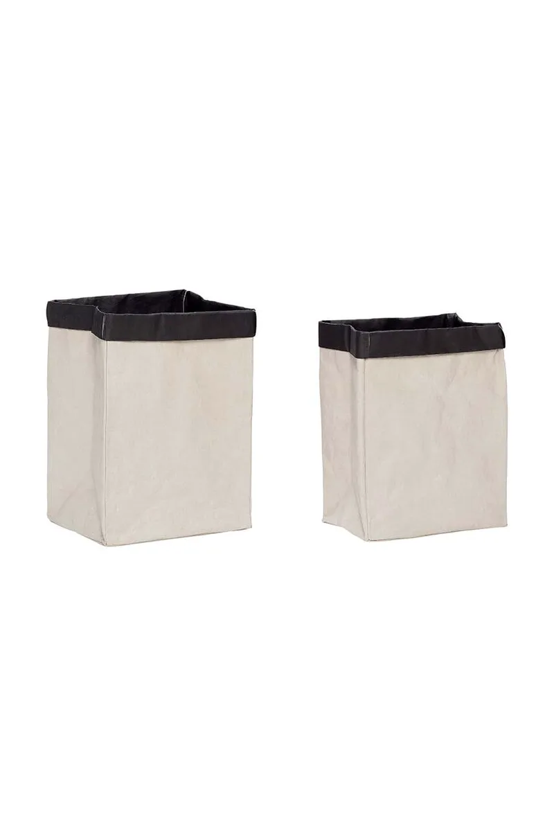 Καλάθι αποθήκευσης Hübsch Landromat 2-pack