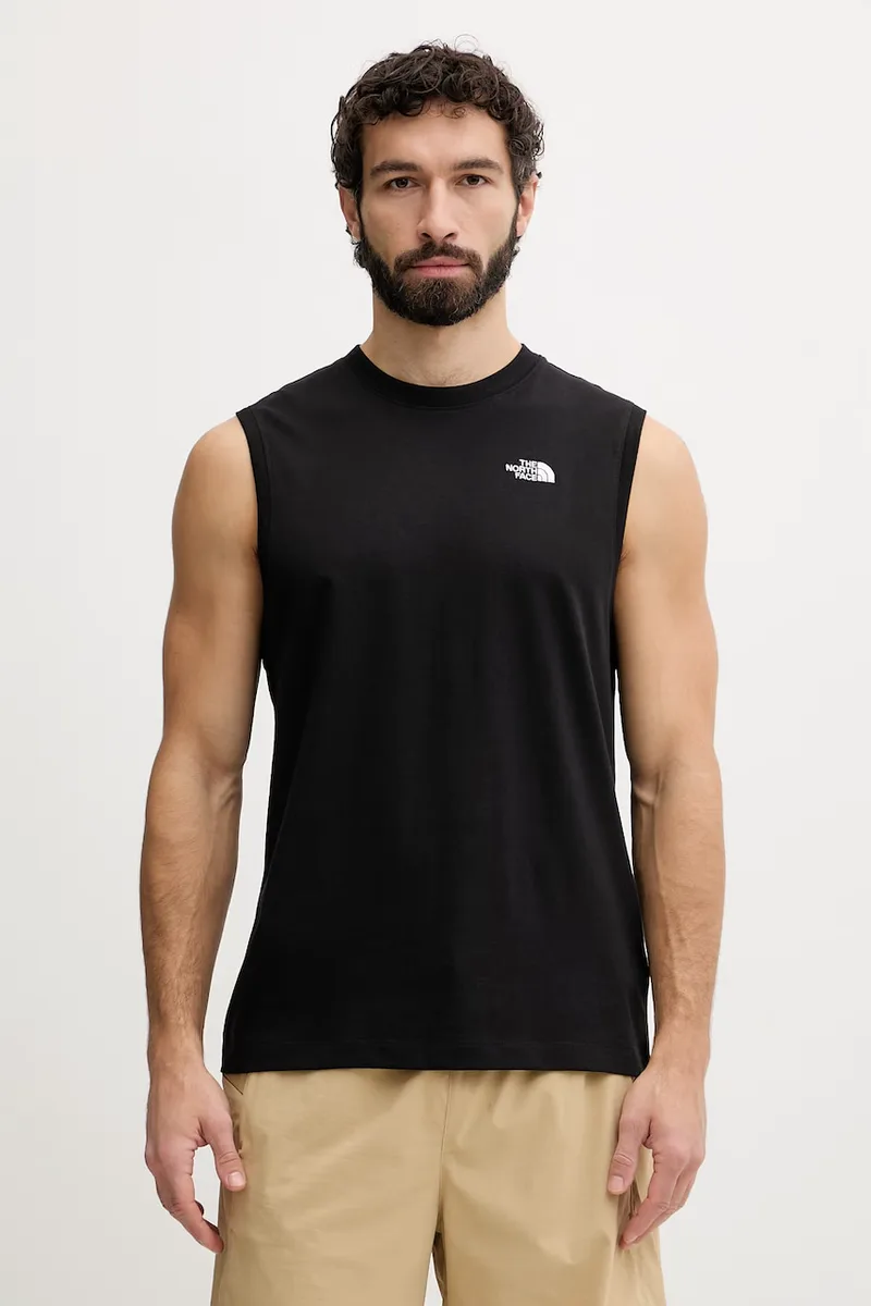 The North Face τοπ Ανδρικό βαμβακερό Essential Simple Dome