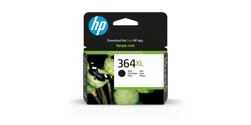 HP 364XL Black Ink Cartridge 18ml