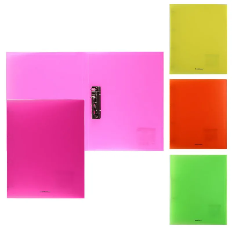 Ντοσιέ Α4 με πιάστρα Erich Krause Spring Neon 42989 (3 χρώματα)