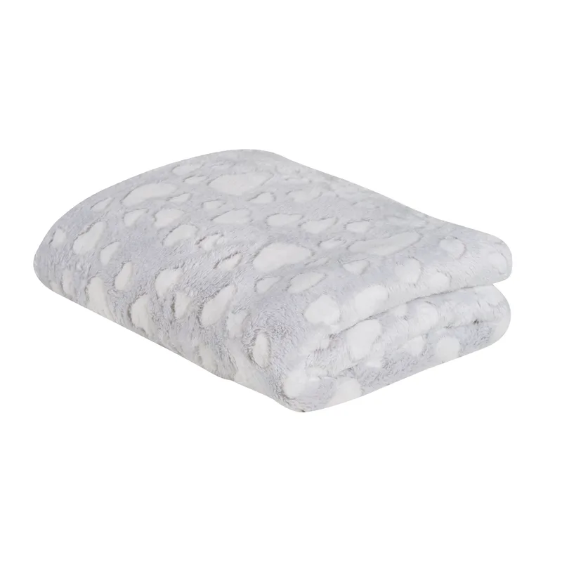 Κουβέρτα Fleece Αγκαλιάς-Λίκνου 75x100εκ. Relax 4909 Ανοιχτό Γκρι Das Baby (Ύφασμα: Polyester, Χρώμα: Γκρι, Μέγεθος: Λίκνου) - Das Baby - 620511704909