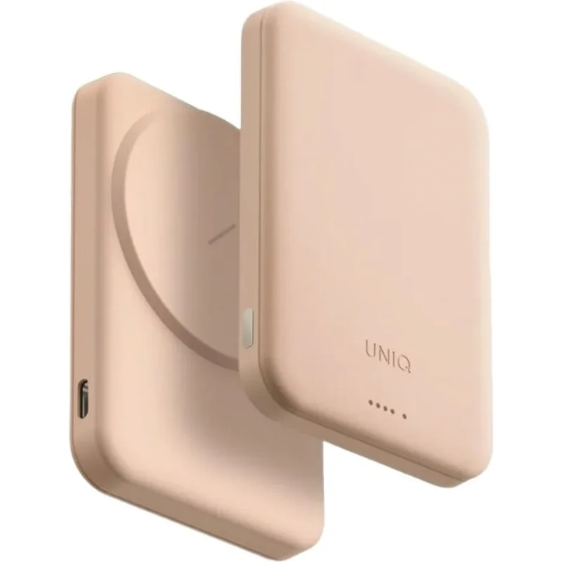 PowerBank Uniq Lyden Lexa 5000 με Ασύρματη Φόρτιση MagSafe 15W & 1 x Type-C 20W 5.000mAh - Blush Ροζ (UNIQ-LYDENLEXA-BPINK)