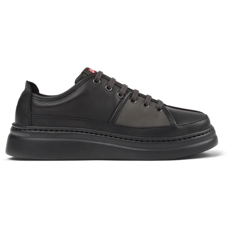 CAMPER Twins - Sneakers Για Γυναικεία - Μαύρο,Γκρι, Μέγεθος 39, Smooth leather