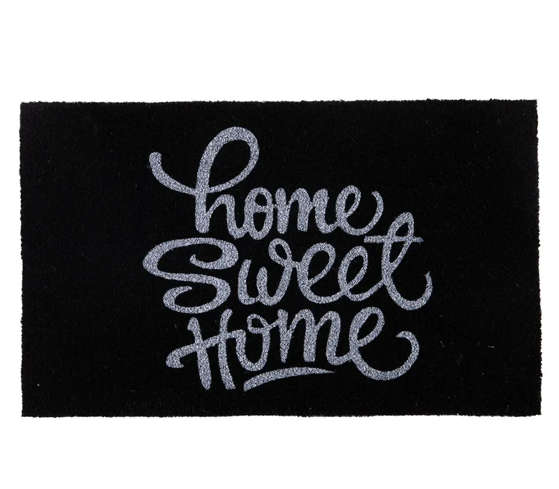 Ταπέτο Εισόδου Nef-Nef Home Sweet Home Black 45x75