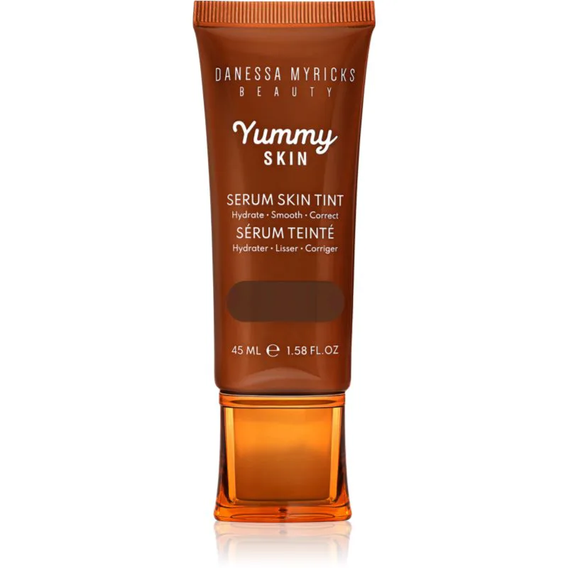 Danessa Myricks Beauty Yummy Skin Serum Skin Tint ενυδατικό μεικ απ με λειαντική επίδραση απόχρωση 15 - Deep with Neutral Undertones 45 ml