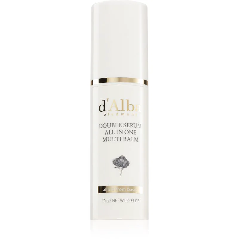 d'Alba White Truffle Double Serum All In One Multi Balm εντατικά ενυδατικός ορός προσώπου ενάντια στα σημάδια της γήρανσης 10 γρ