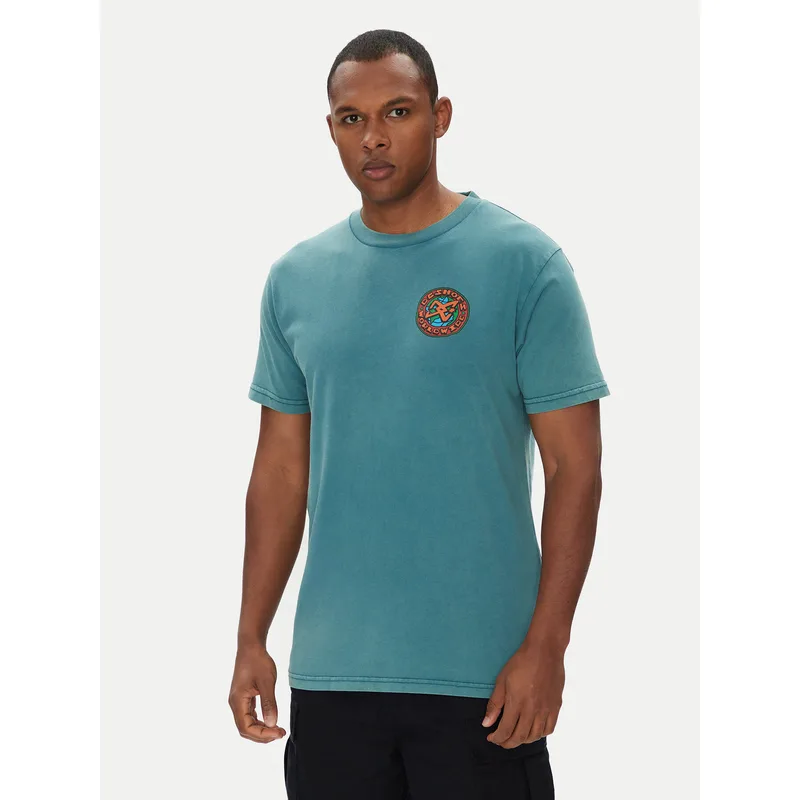 DC Shoes T-Shirt ADYZT05458 Πράσινο Regular Fit
