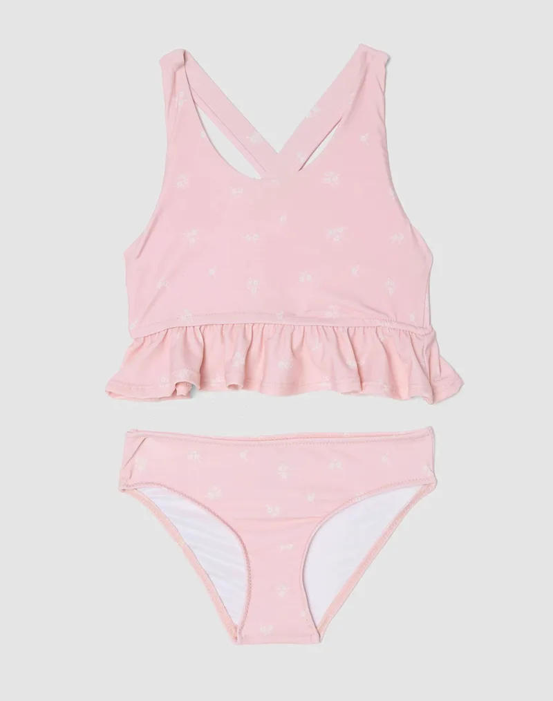 OVS GIRL TANKINI AOP 2616860-CHALK PINK Ροζ