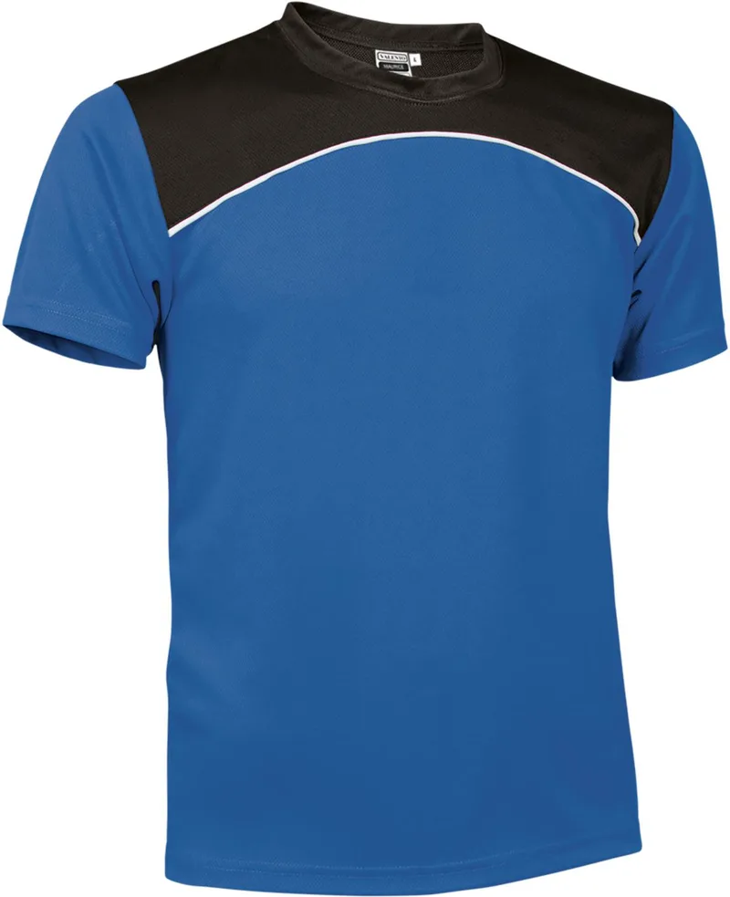 Τεχνικό T-Shirt MAURICE Valento CAVAMAUYB_kids Royal Blue-White-Black