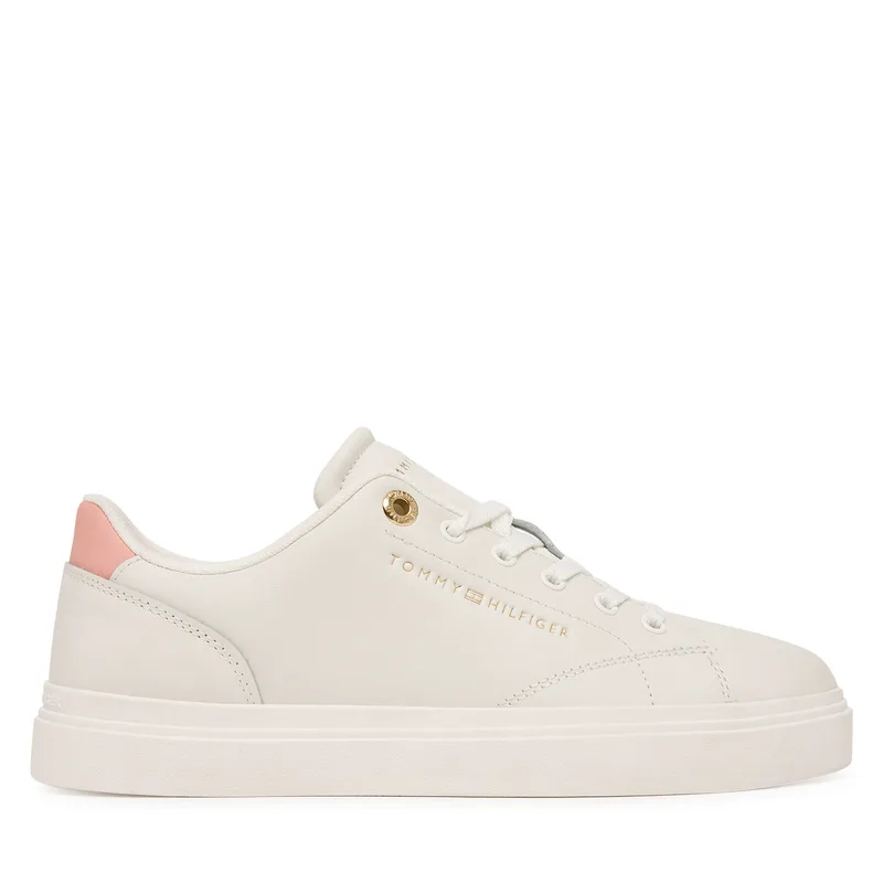 Αθλητικά Tommy Hilfiger Th Chic Sneaker FW0FW09105 Κρεμ