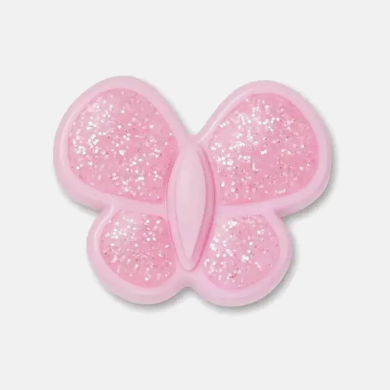 Crocs Tiny Ροζ Glitter Butterfly διακοσμητικό Jibbitz (9000224492_7386)