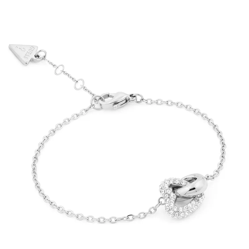 Βραχιόλι Guess JUBB06 014JW Ασημί