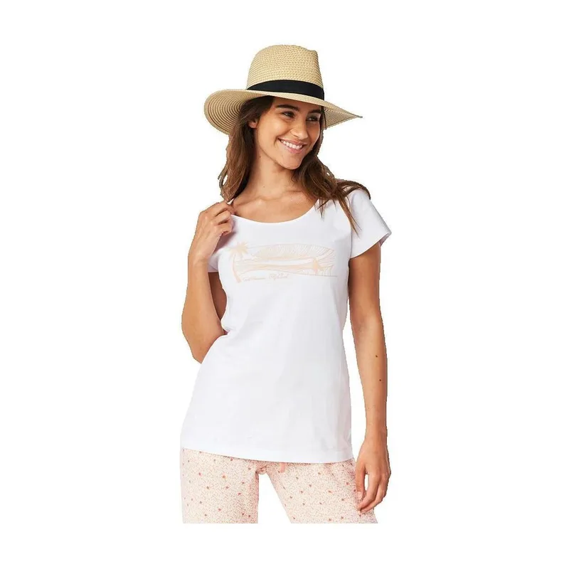 T-shirt με κοντά μανίκια Rip Curl T-shirt Rip Curl Playabella Graphic