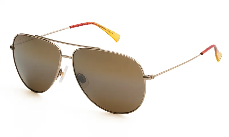 MAUI JIM ΓΥΑΛΙΑ ΗΛΙΟΥ MAUI JIM HAUOLI XL H674-16B 6212 HAUOLI XL Χρυσό