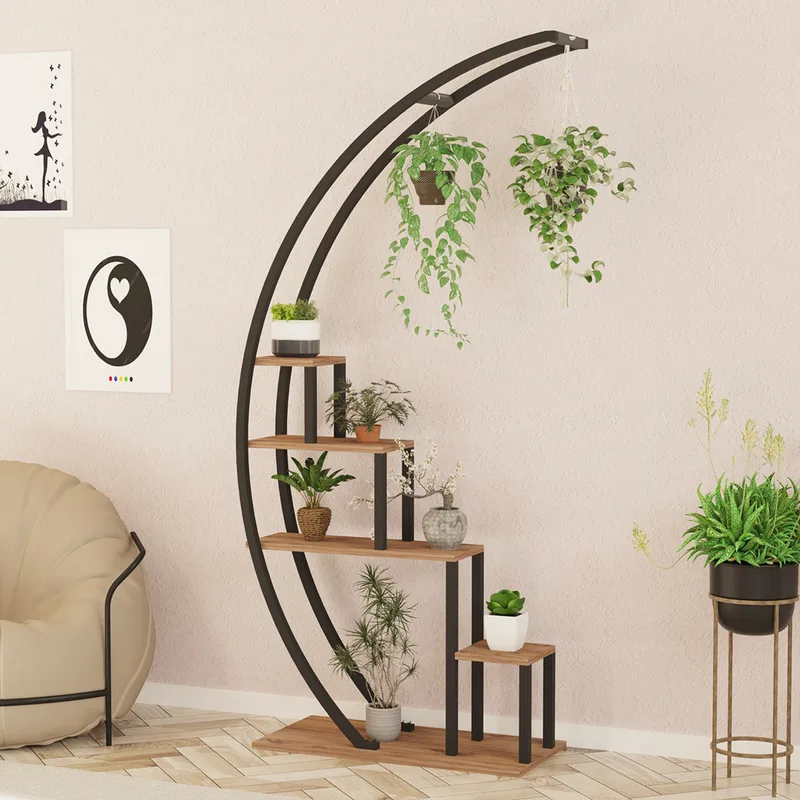 Βιβλιοθήκη Garden - Atlantic 835Puq5015 85x180x35 cm