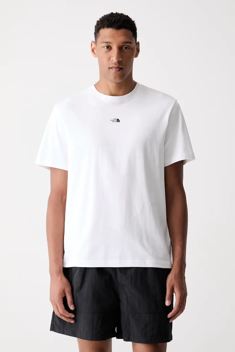 The North Face t-shirt ανδρικό βαμβακερό Essential Center Logo