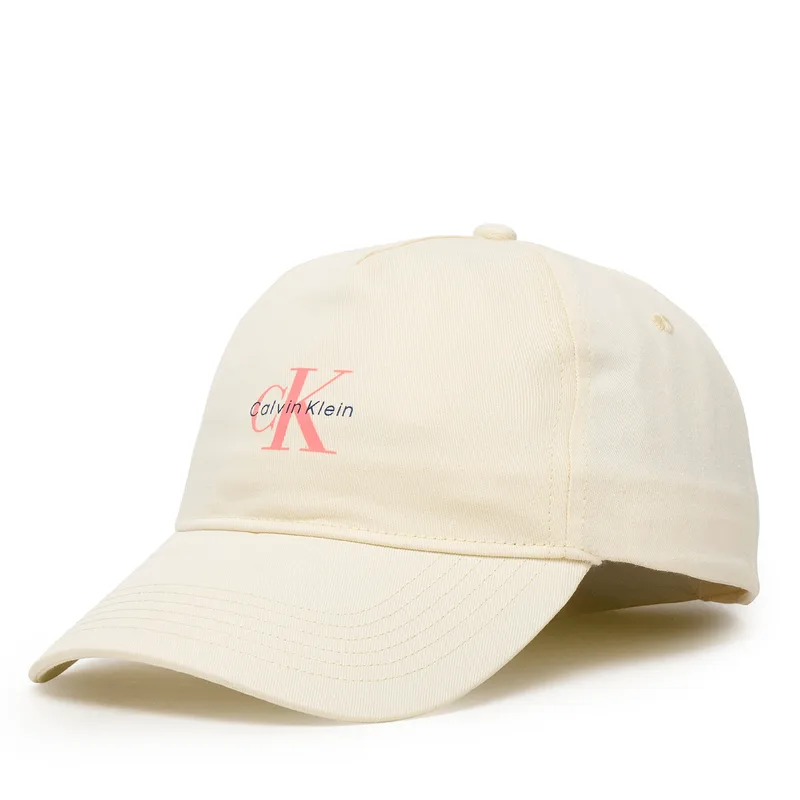 Καπέλο Jockey Calvin Klein LV04K5027G Μπεζ