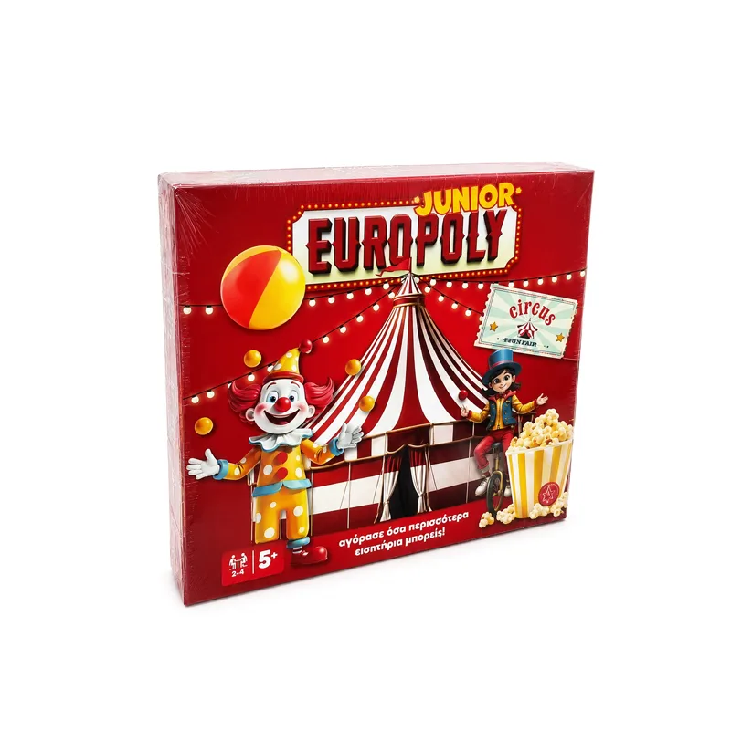 Επιτραπέζιο Παιχνίδι Junior Europoly Circus για Παιδιά