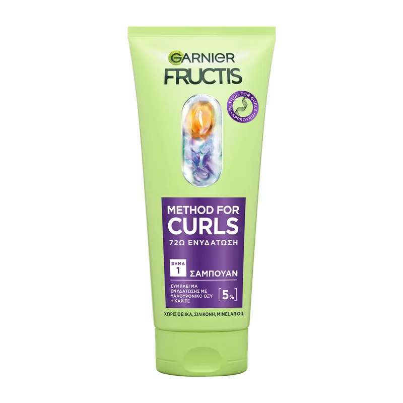 Method For Curls Βήμα 1 Σαμπουάν 200ml