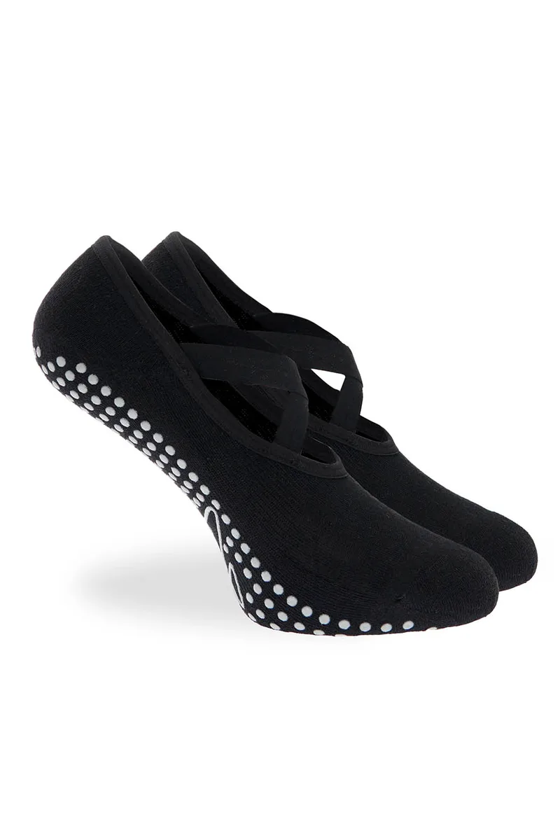 Walk γυναικείες κάλτσες αθλητικές για Yoga/Pilates-W145-1
