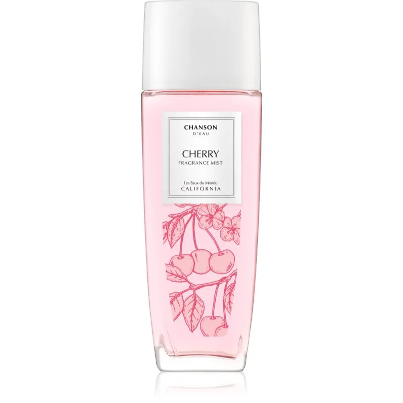 Chanson Chanson d'Eau Les Eaux Du Monde Cherry Σπρεϊ σώματος για γυναίκες 75 ml