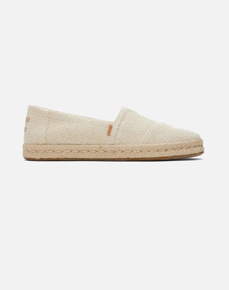 TOMS NAT UND MET LIN WM ALROPE ESP 10020693-NATURAL Biege