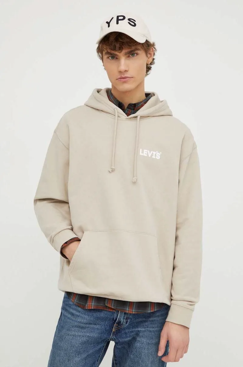 Βαμβακερή μπλούζα Levi's