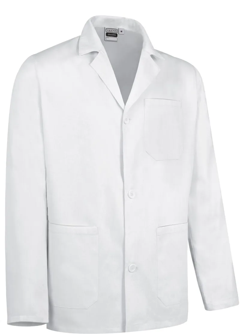 Lab Coat SAHARA Valento BTVASAHBL White
