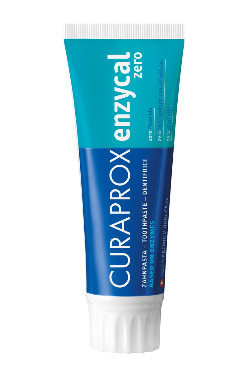 CURAPROX Enzycal Zero Οδοντόκρεμα Κατάλληλη Για Ομοιοπαθητική 75 ml