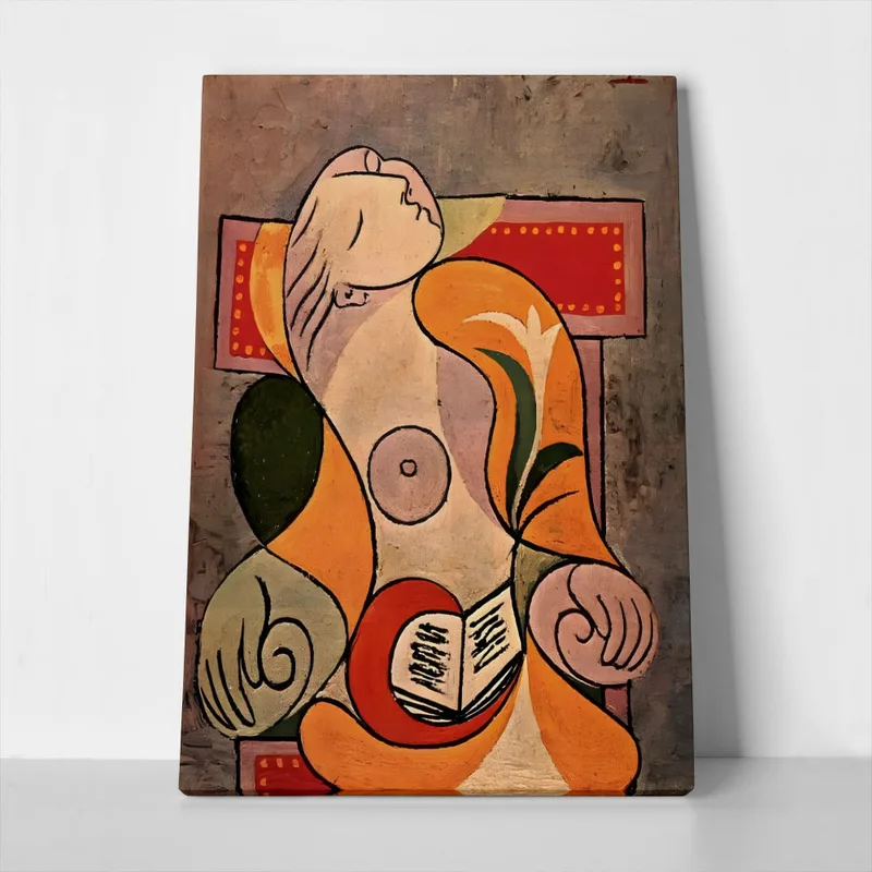 Πινακας σε καμβά PICASSO - READING