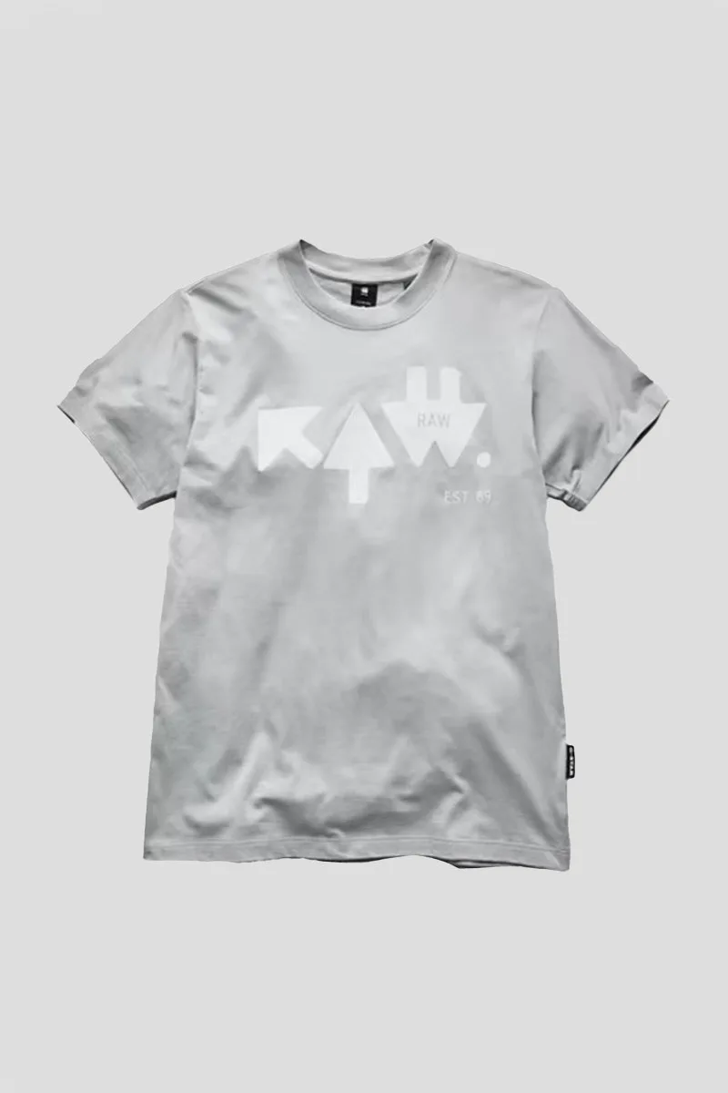 G-STAR Ανδρικό Γκρι Raw Arrow T-Shirt