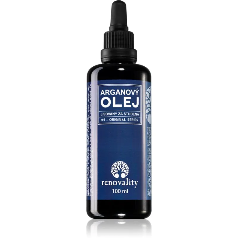 Renovality Original Series Cold-pressed argan oil λάδι προσώπου για όλους τους τύπους επιδερμίδας 100 ml