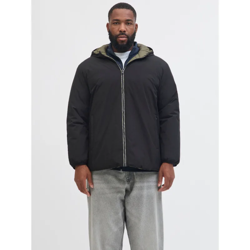 Jack & Jones "Brook Reversible",jacket διπλής όψης - Black/Khaki