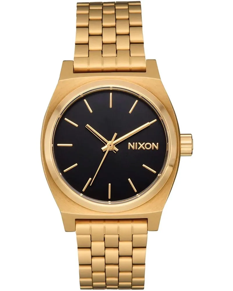 NIXON Time Teller Medium - A1130-5333-00, Χρυσό case with Stainless Steel Bracelet