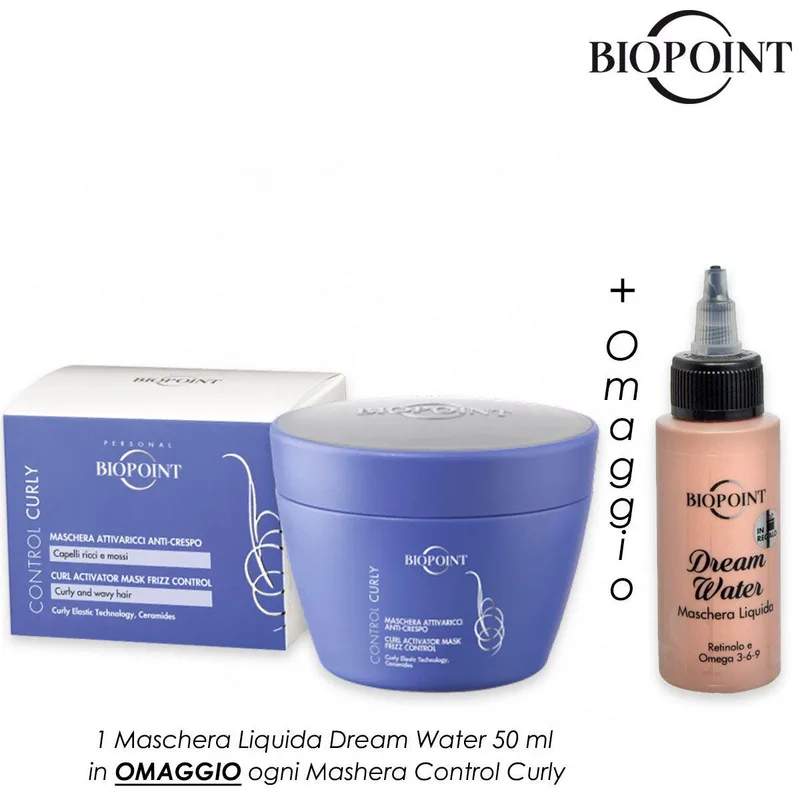 Biopoint control curly mask 200ml