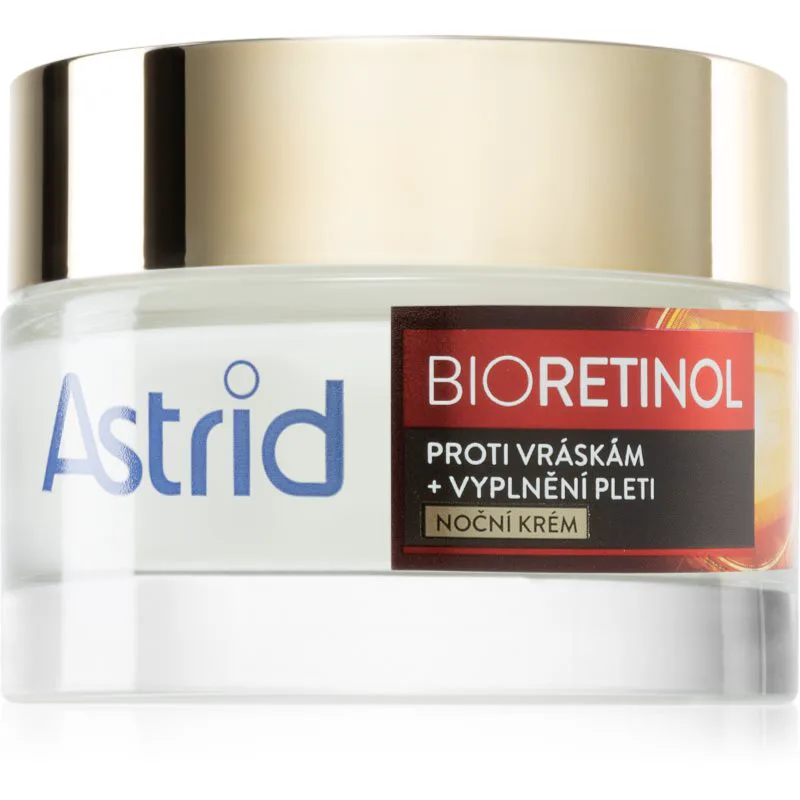 Astrid Bioretinol ενυδατική αντιρυτιδική κρέμα νύχτας με ρετινόλη 50 μλ