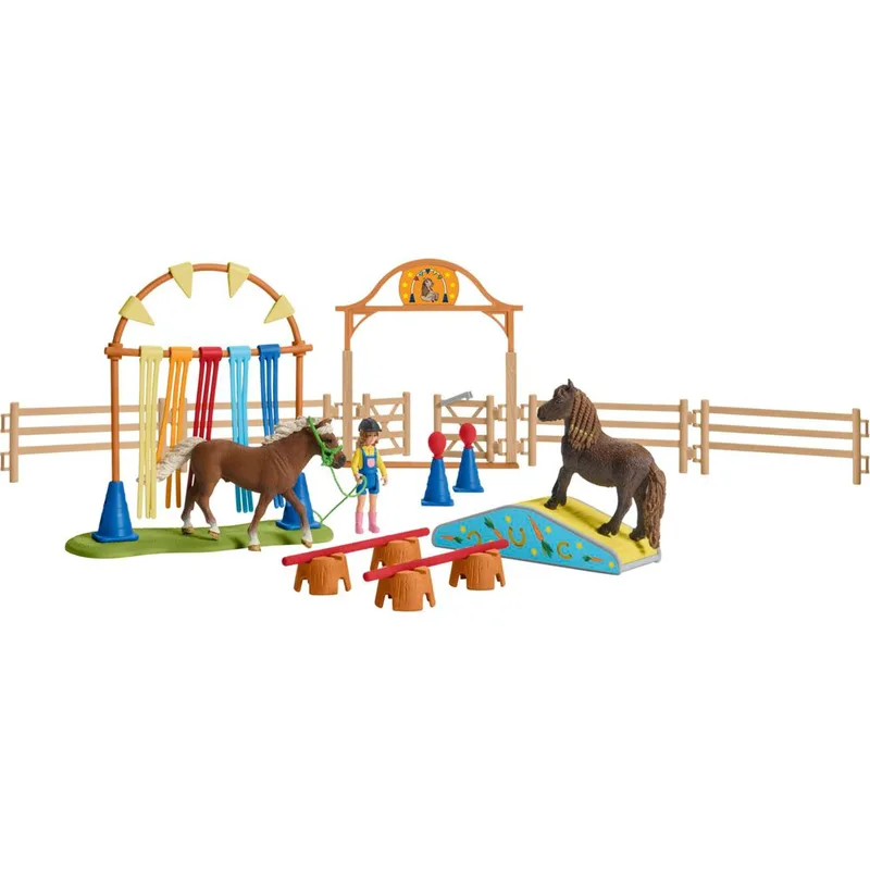 Schleich Farm World 42481 Pony Agility Training