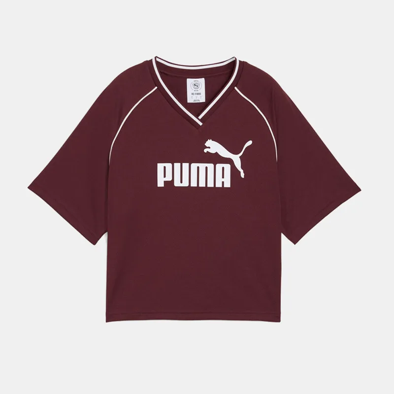 Puma Essentials Foundation Γυναικείο Cropped T-Shirt (9000246428_89027)