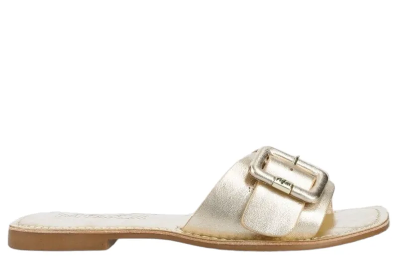 Slides Mexx Lolli MXSY007902W-Gold Γυναικείο