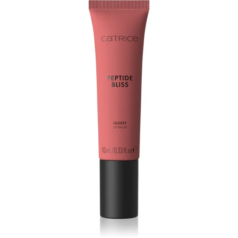 Catrice Peptide Bliss Glossy Lip Balm γυαλιστερό βάλσαμο χειλιών με πεπτίδια απόχρωση 020 Blissberry 10 ml