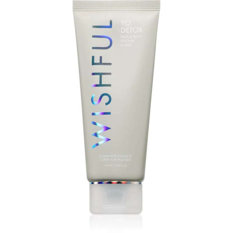 Wishful Yo Detox Face & Body Enzyme Scrub ενζυματική απολέπιση για το σώμα 100 ml
