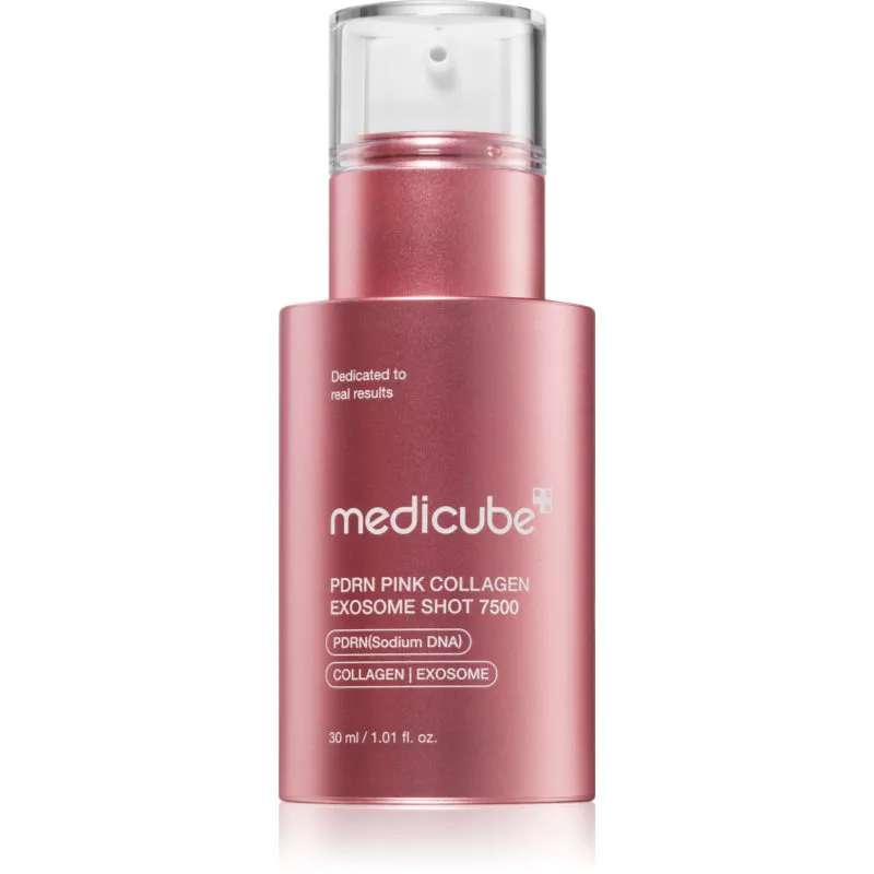 medicube PDRN Ροζ Exosome Shot Serum 7500 αναγεννητικός ορός προσώπου για την ελαχιστοποίηση των πόρων 30 ml