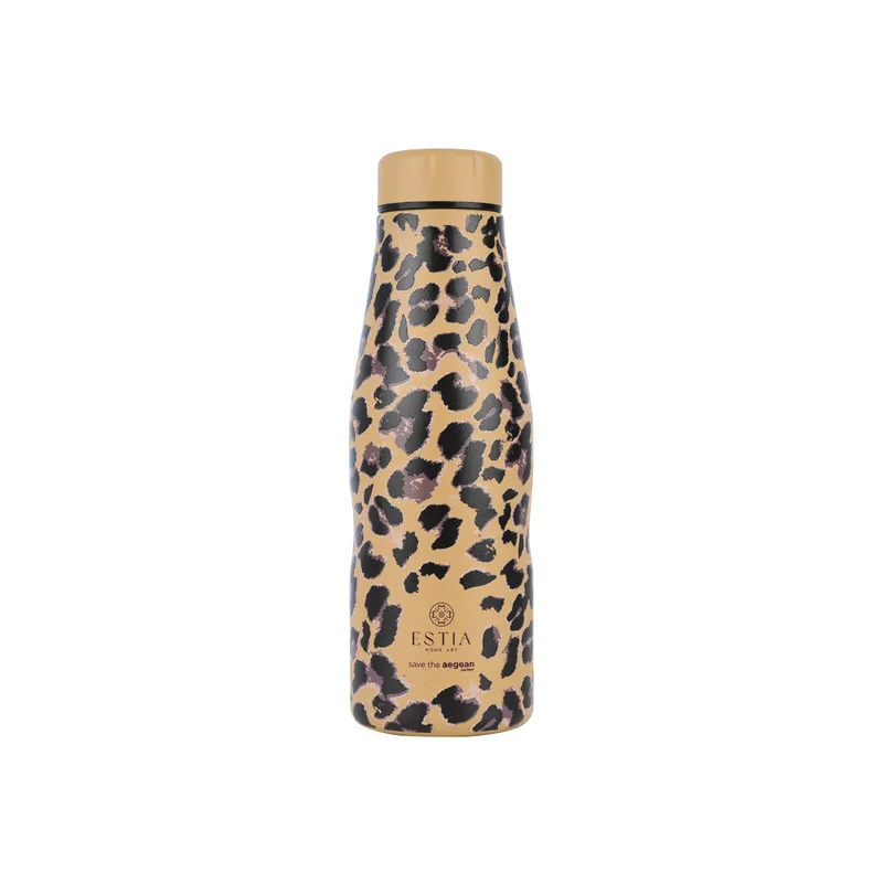 Θερμός-Μπουκάλι Ανοξείδωτο Flask Spotted Prowl Save The Aegean Estia 500ml-7x7x22,3εκ. 01-31619 (Υλικό: Ανοξείδωτο) - estia - 01-31619